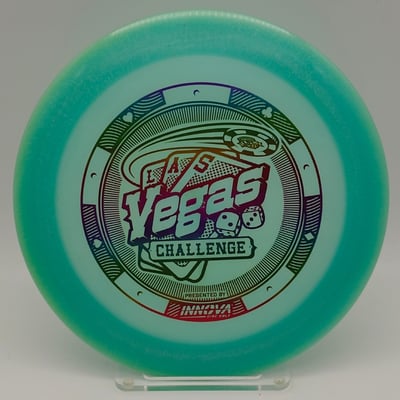 Innova 2023 Las Vegas Challenge Champion Color Glow Boss Blue Rainbow Stamp – 176g