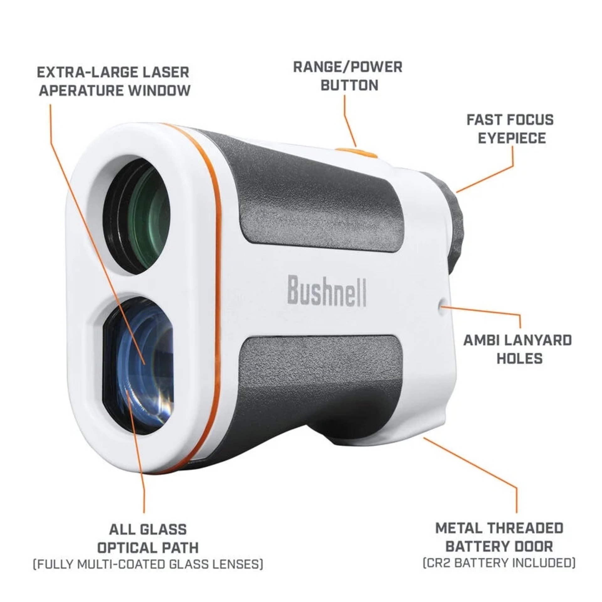 Bushnell Edge Disc Golf Laser Rangefinder