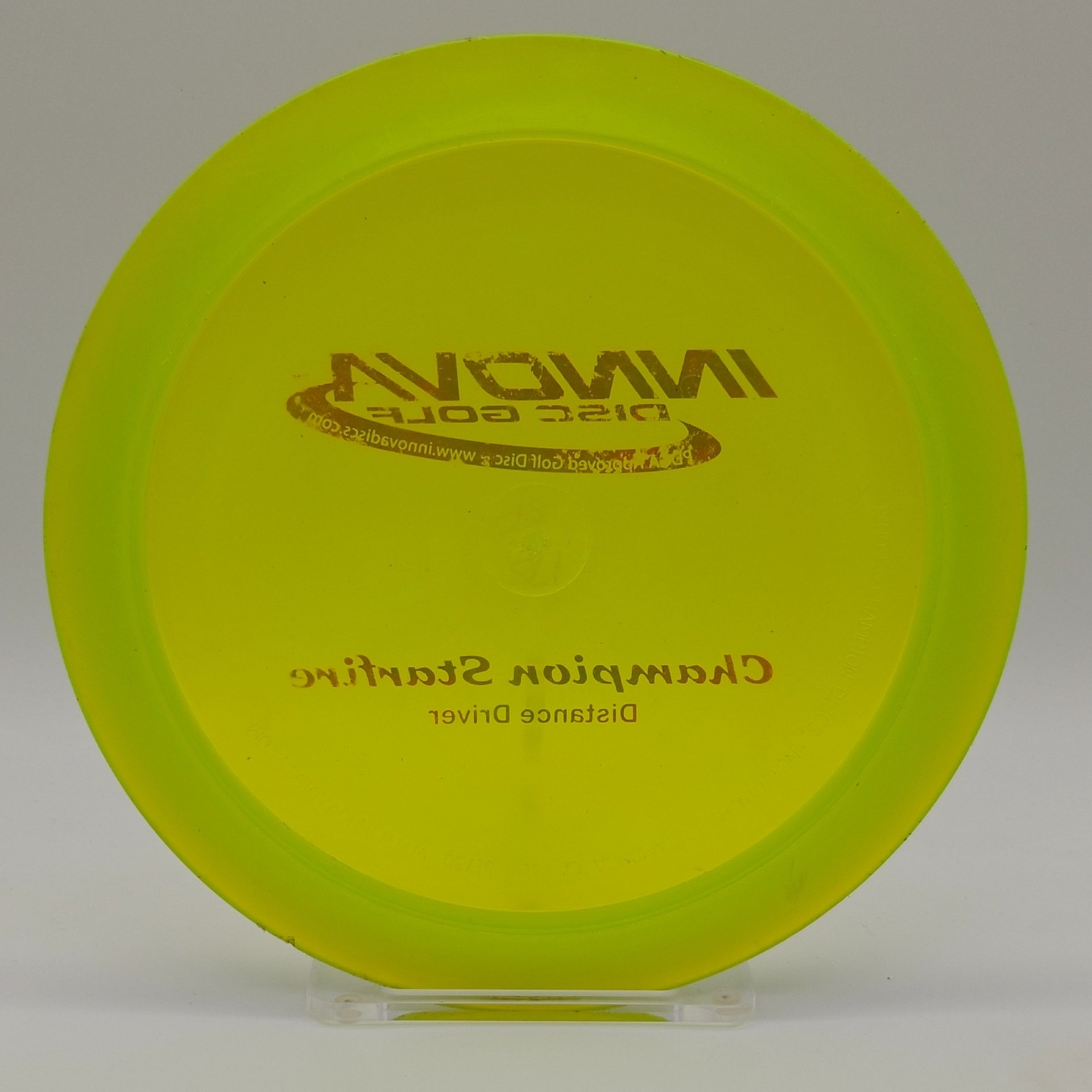 Used Innova PFN Champion Starfire Yellow Red Stamp - 176g