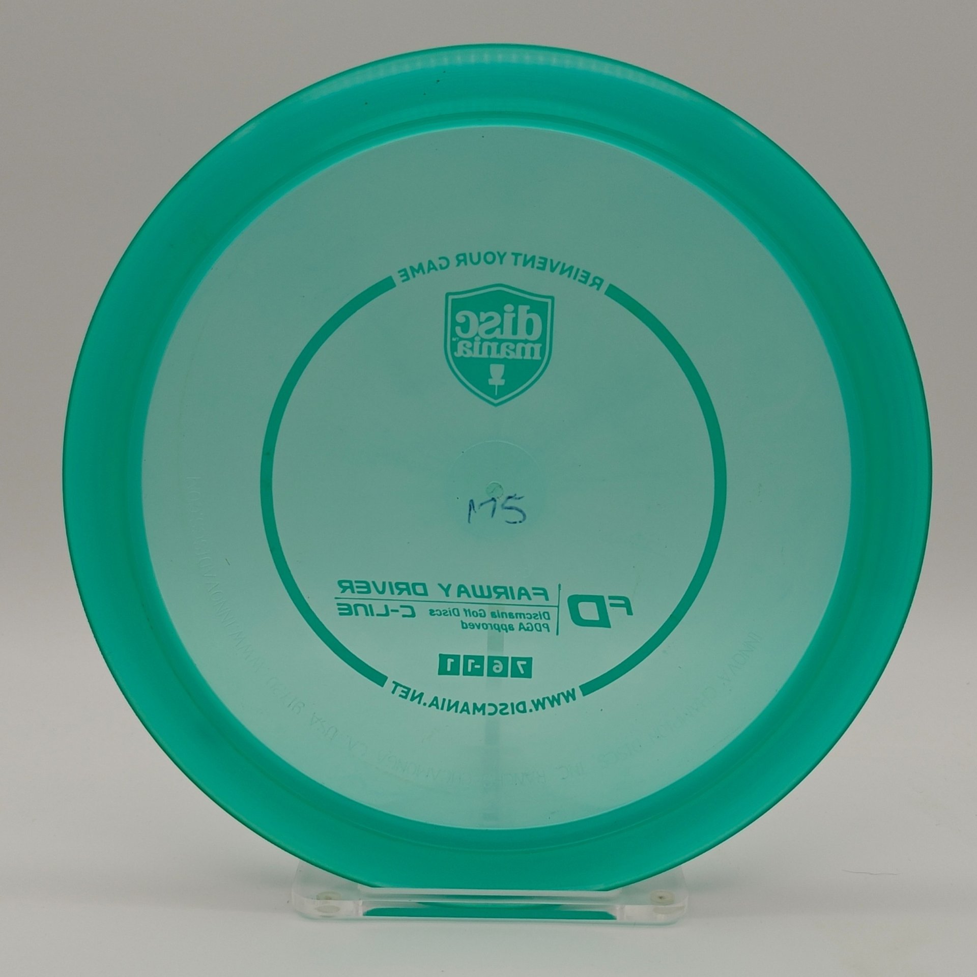 Discmania 2nd Run C-Line FD Innova Made Aqua Blue White Stamp - 177g