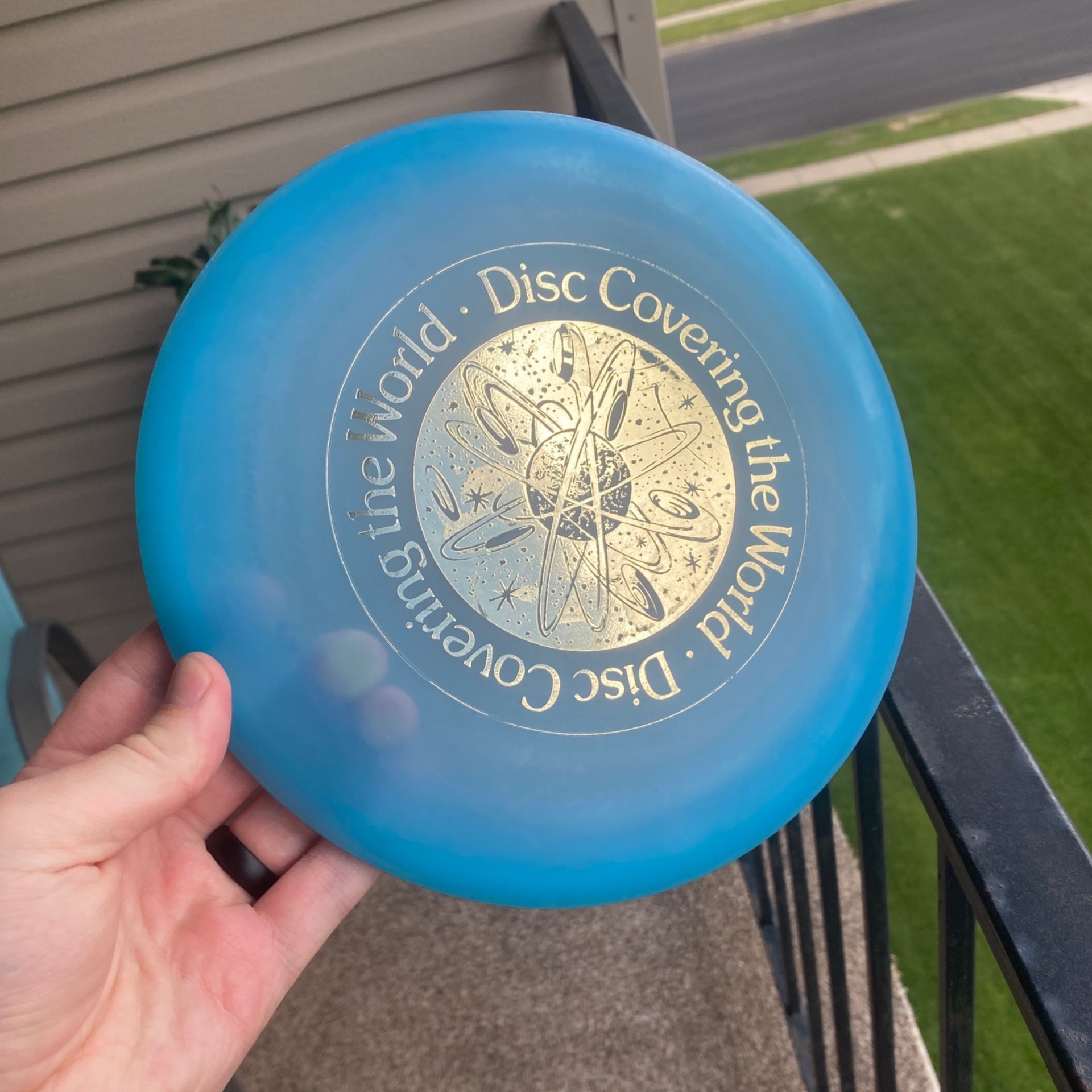 Disc Covering the World - OG Beveled Edged Eagle - Aero - 1983 - 130g