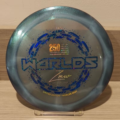 2026 Worlds 250th Anniversary Discraft Titanium Swirl Ares Big Z Disc Golf Grey - 175g