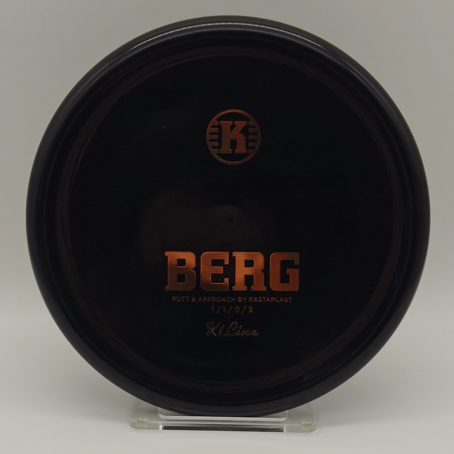 2022 Kastaplast Pre Latitude K1 Berg Black Gold Stamp - 175g