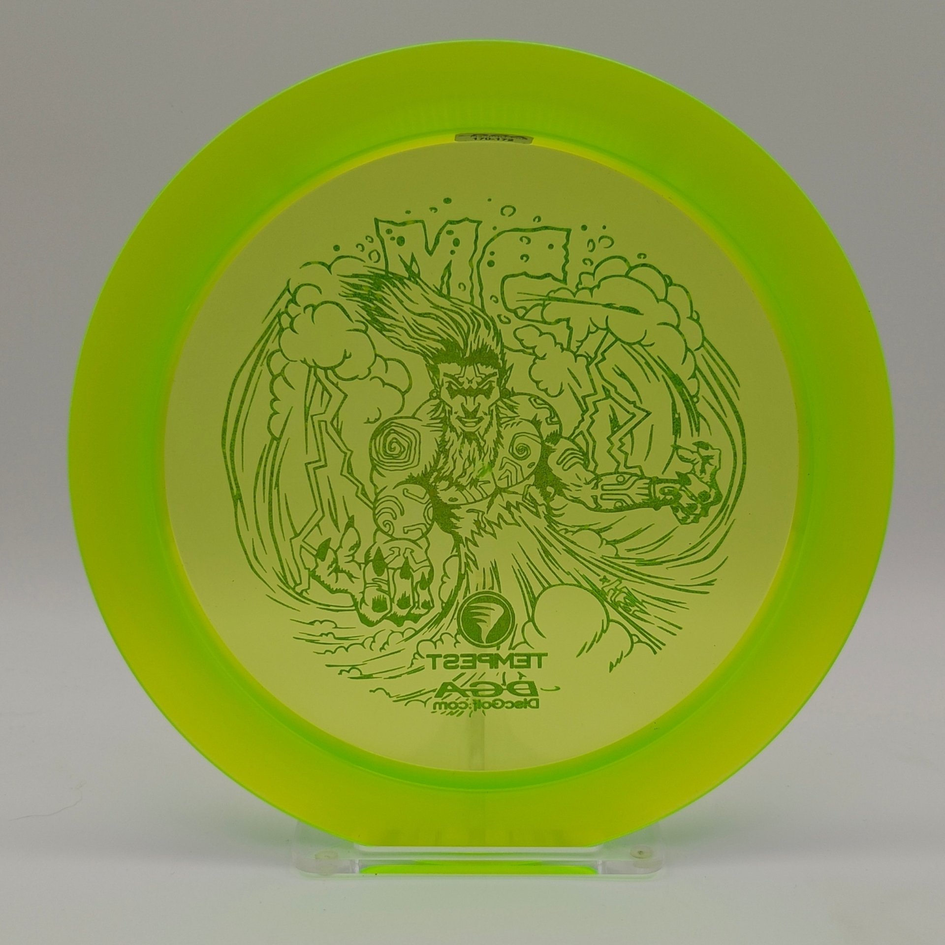 DGA Ice Tempest DiscMember Poseidon Stamp - 171g