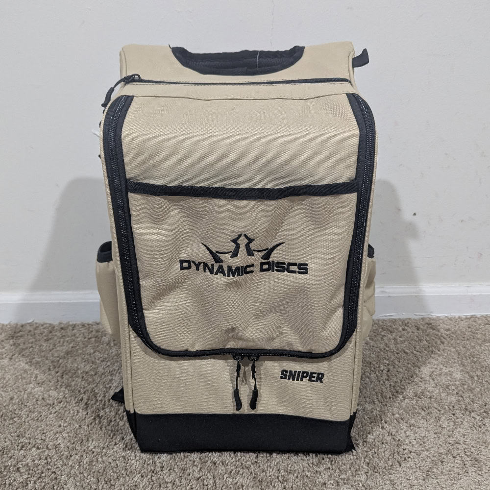 NEW Dynamic Discs Sniper Disc Golf Backpack - Tan