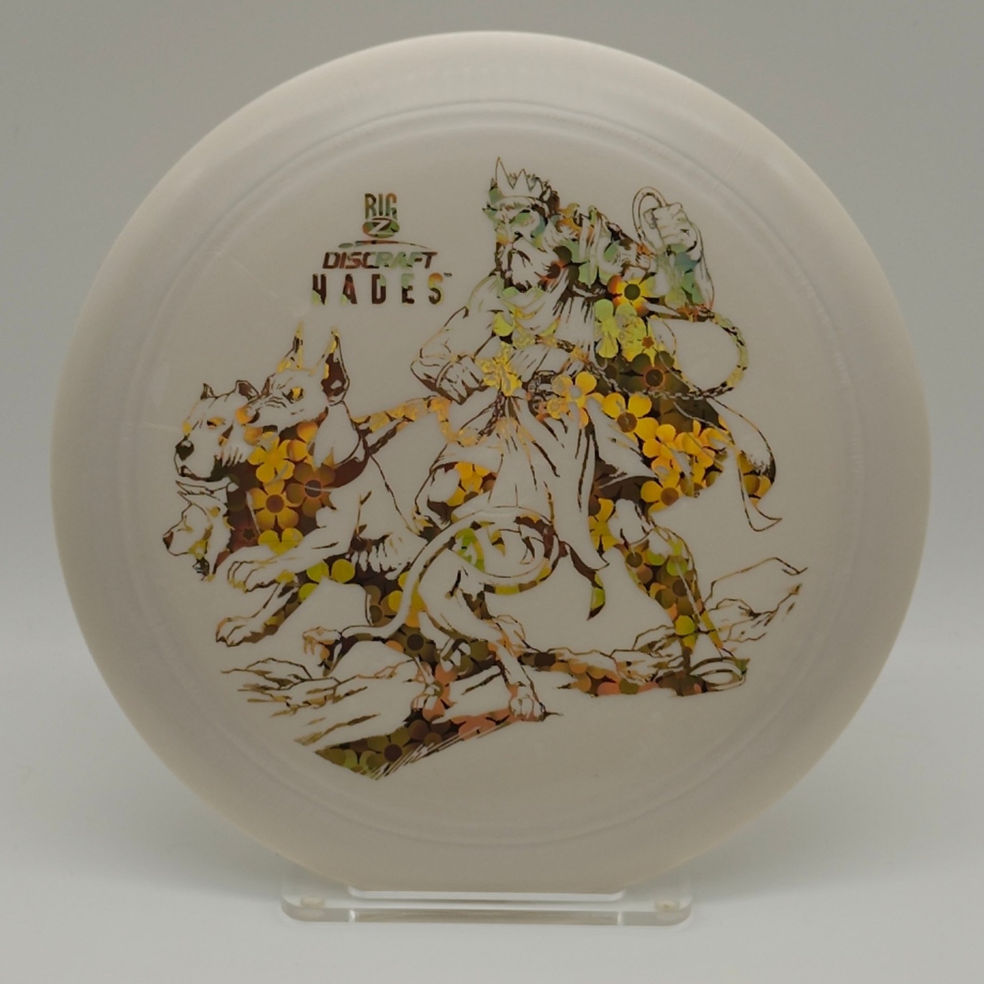 Discraft Paul McBeth Big Z Hades White Gold Flower Stamp – 176g