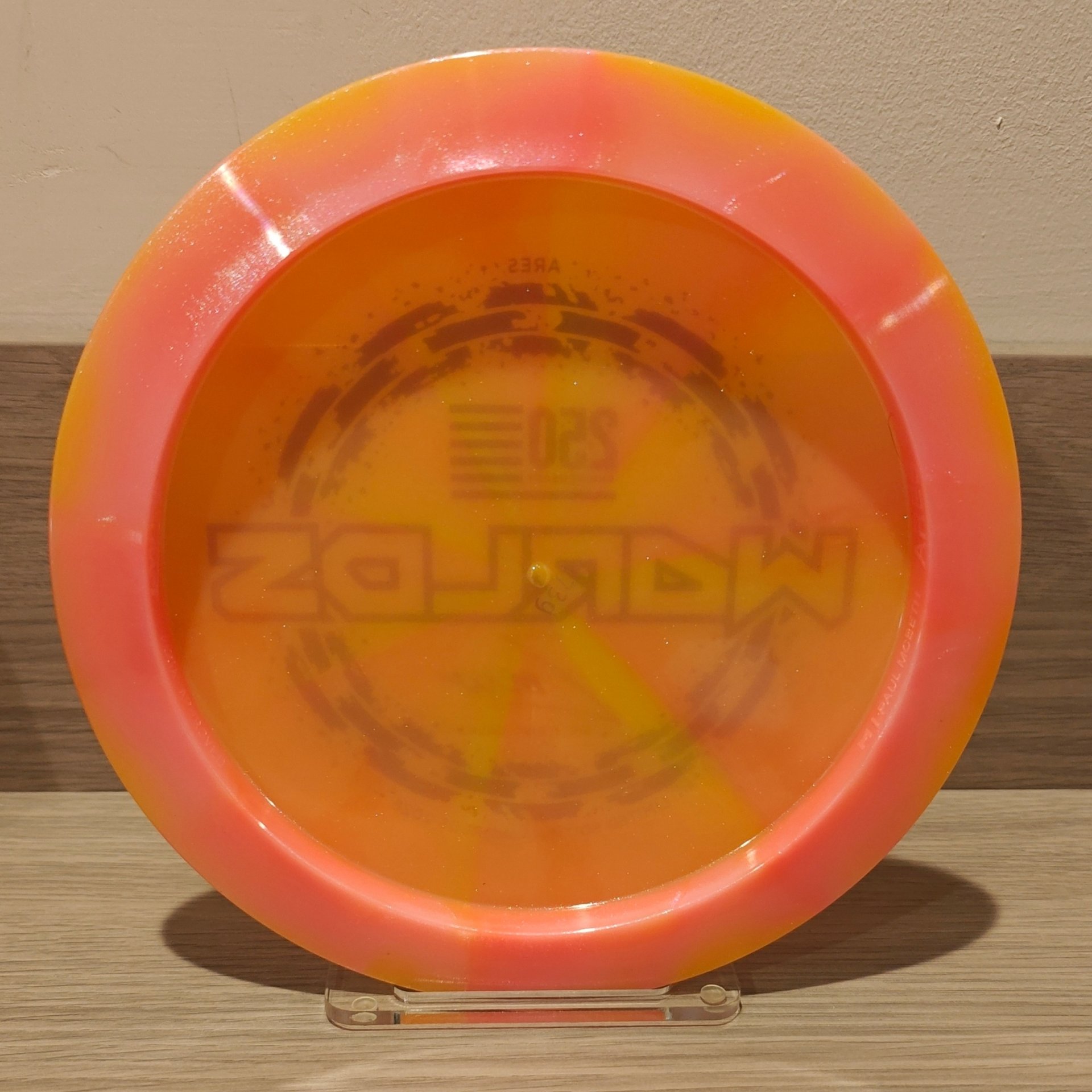 2026 Worlds 250th Anniversary Discraft Titanium Swirl Ares  Big Z Disc Golf - 175g