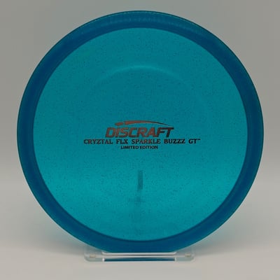 Discraft Limited Edition CryZtal FLX Sparkle Buzzz GT Blue Silver Stamp – 180g