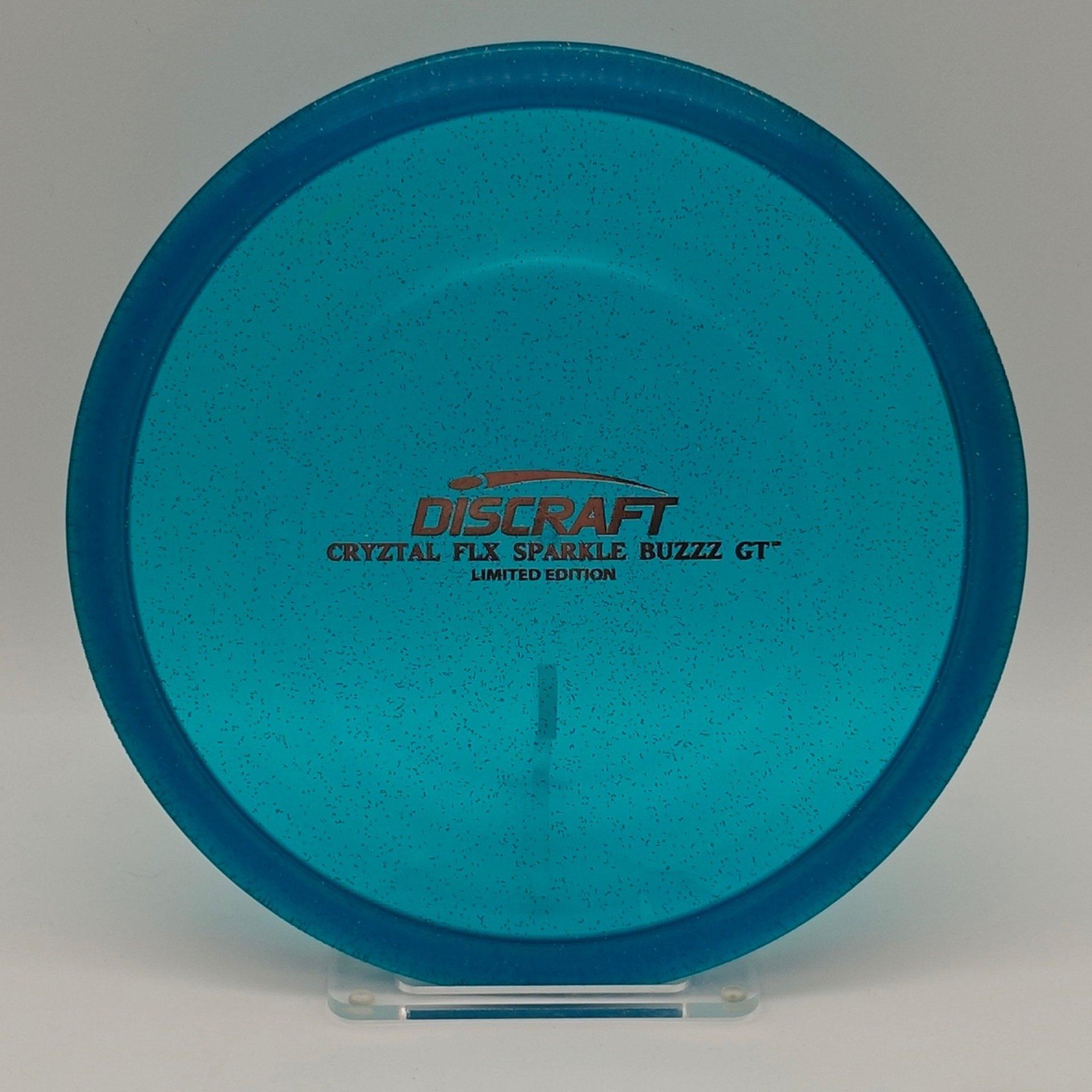 Discraft Limited Edition CryZtal FLX Sparkle Buzzz GT Blue Silver Stamp – 180g
