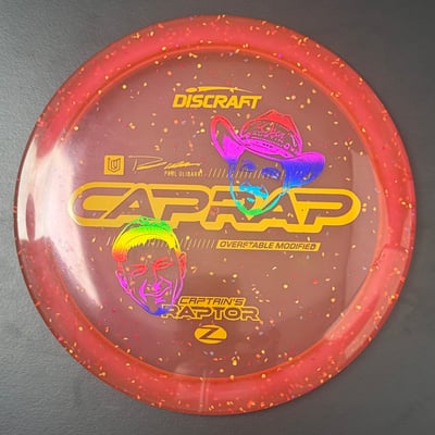 Discraft Uli x Brad "Faces" Z Confetti Captain's Raptor