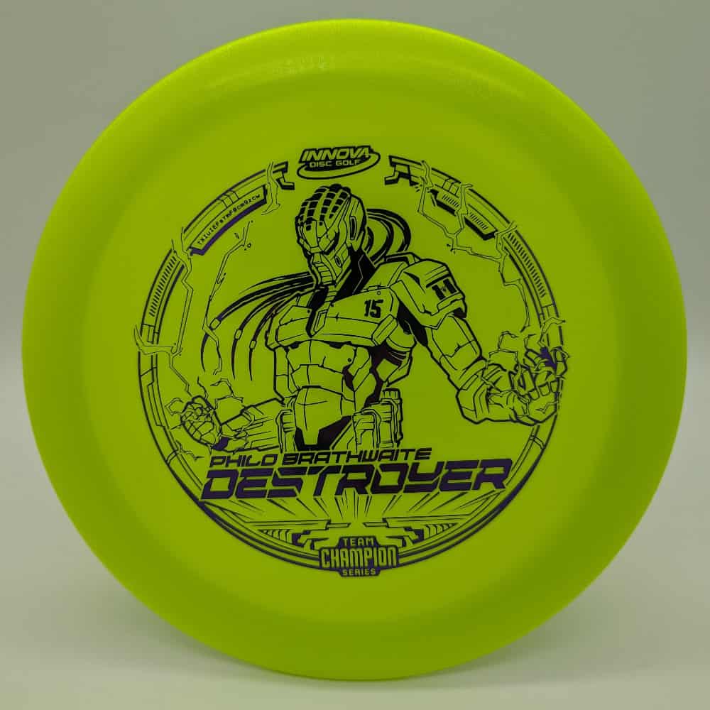 2021 Philo Brathwaite Team Series Yellow Star Destroyer - 175g