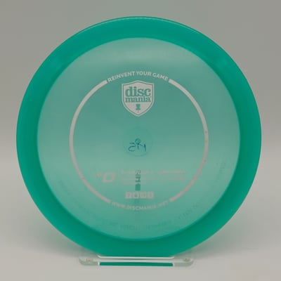 Discmania 2nd Run C-Line FD Innova Made Aqua Blue White Stamp - 177g