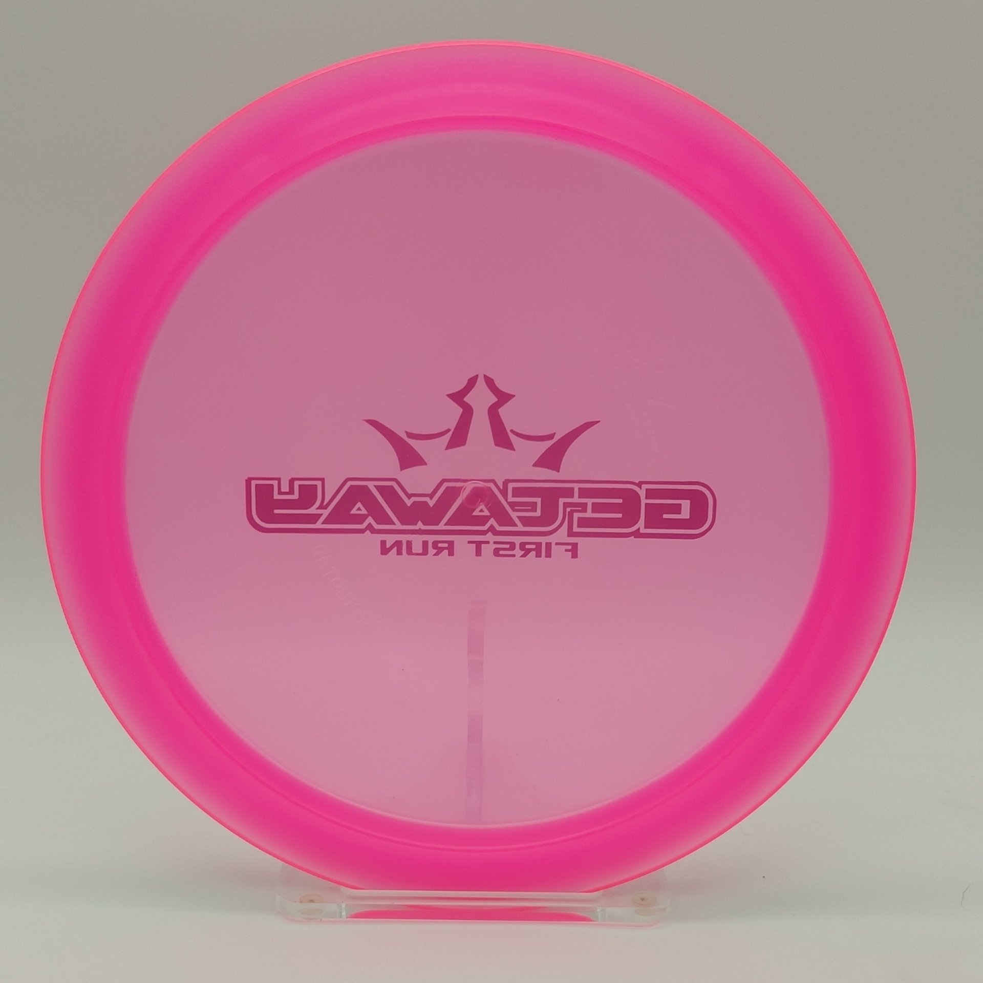 2018 Dynamic Discs First Run Lucid Getaway Pink Red Stamp - 174g