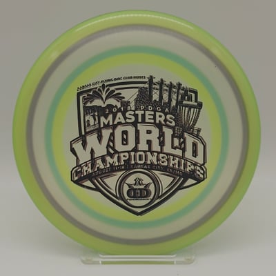 Dynamic Discs 2018 Masters Worlds Lucid Judge Custom Dyed Green Yellow – 176g