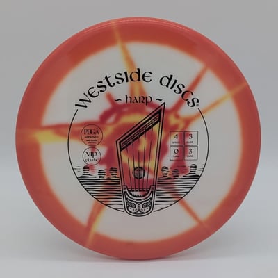 Westside VIP Harp Factory Dyed Orange NEW - 173g