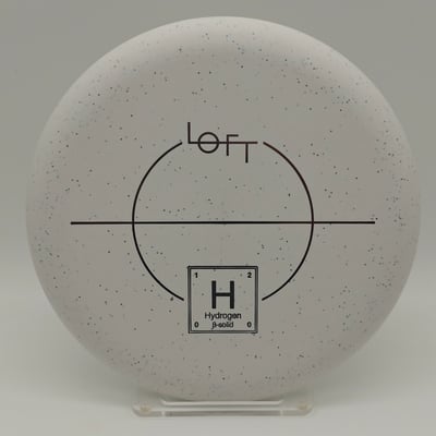 Loft Discs Beta Solid Hydrogen White Speckled – 174g