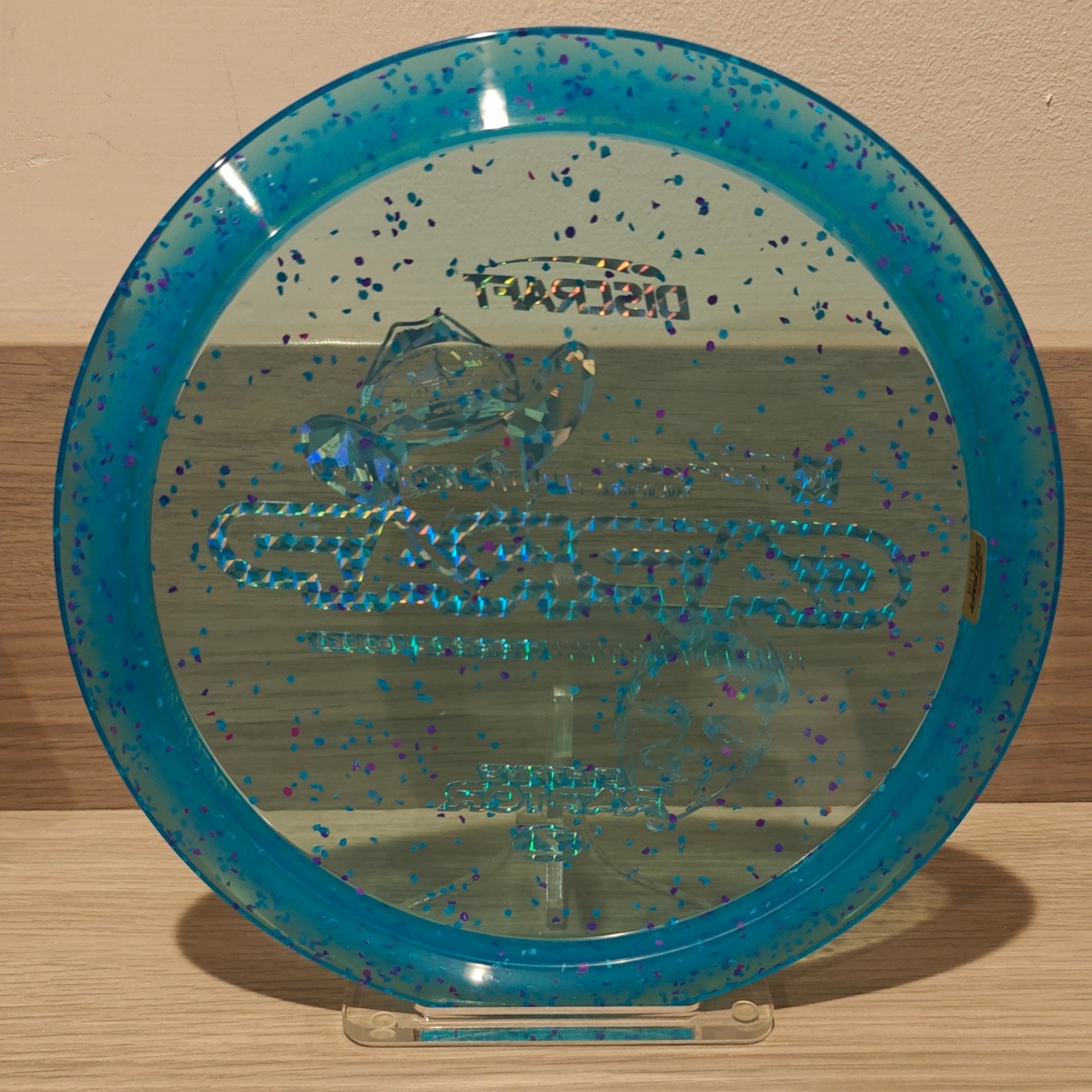 Discraft Uli x Brad Hammock Faces Z Confetti Captain's Raptor - 176g