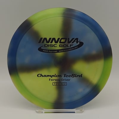 Innova I Dye Champion TeeBird Blue Green Yellow Used - 168g