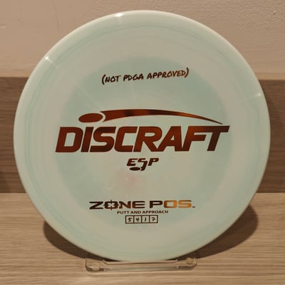 Discraft ESP Zone POS 2026 April Fools Seafoam Green Pink Swirl - 173g