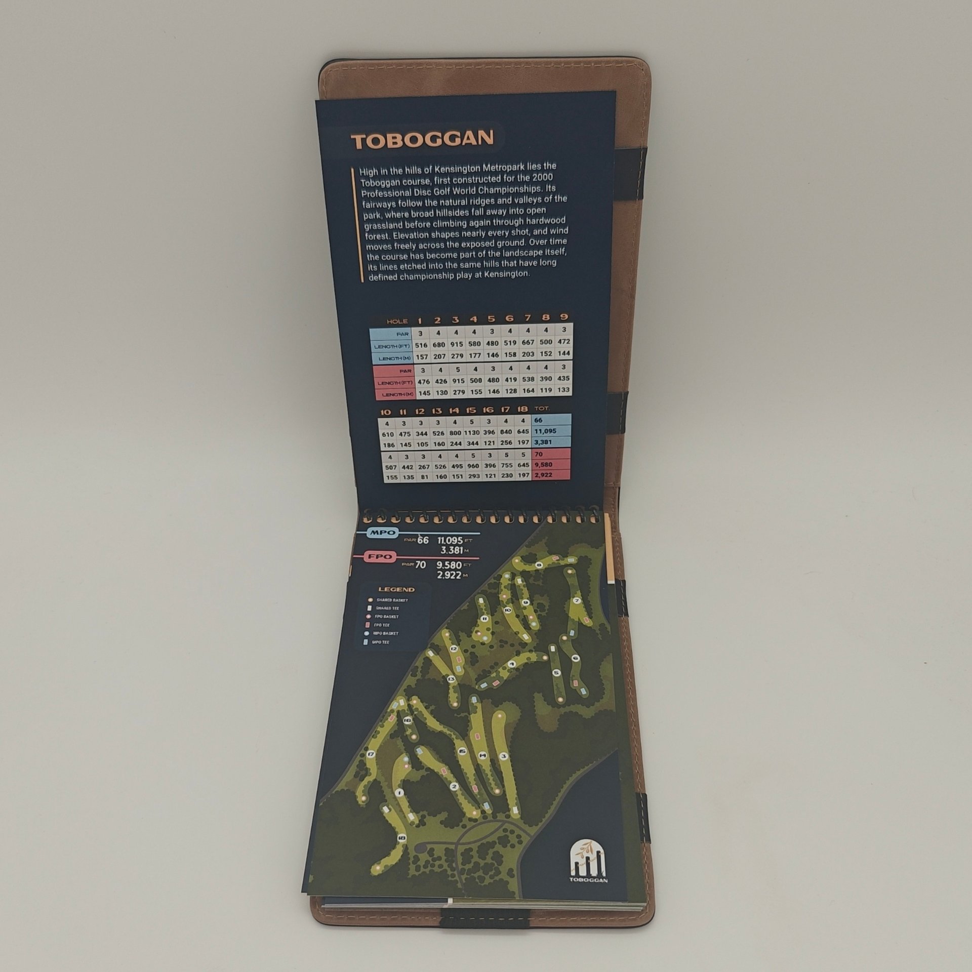 2026 PDGA Pro Worlds Leather Caddie Guide & Holder