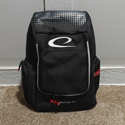 Latitude 64 Core Backpack Black Disc Golf Bag NEW