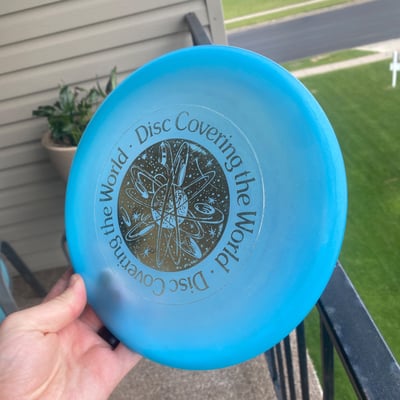Disc Covering the World - OG Beveled Edged Eagle - Aero - 1983 - 130g