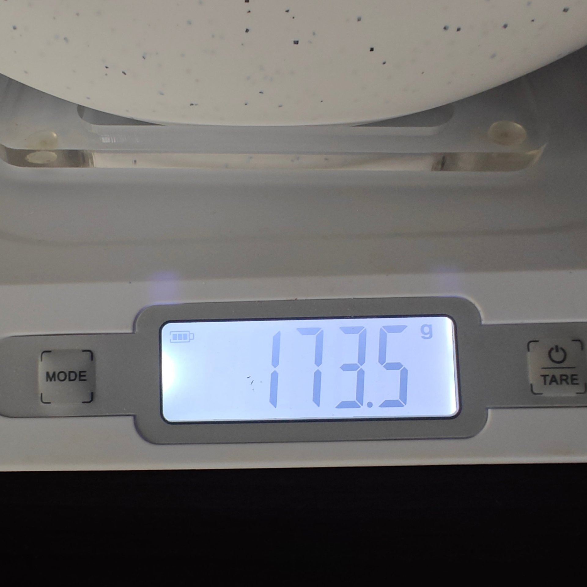 Loft Discs Beta Solid Hydrogen White Speckled – 174g