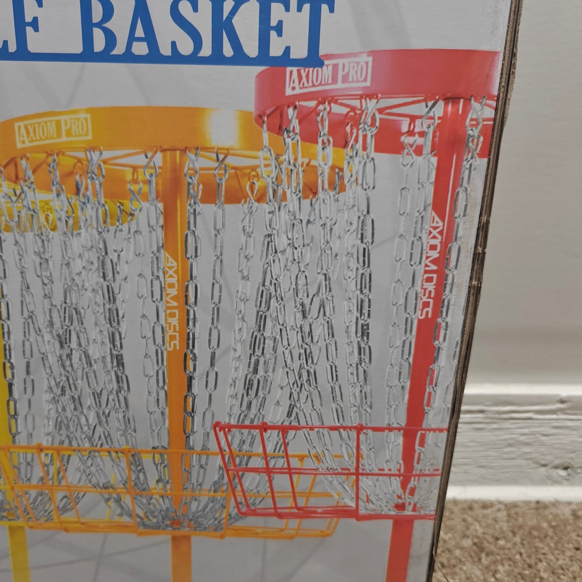 Axiom Pro HD 24 Chain Disc Golf Basket Red - NEW