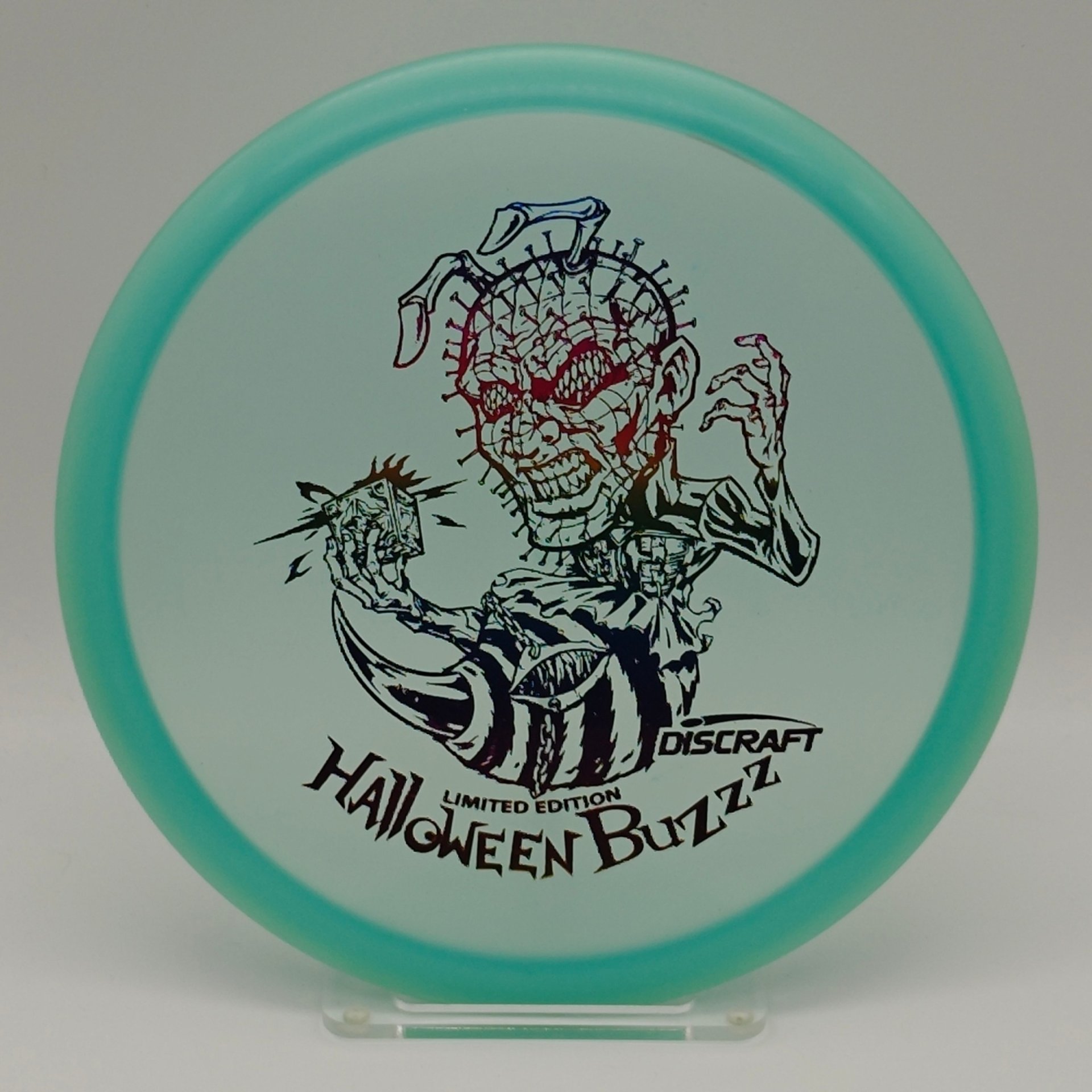 Discraft 2020 Halloween Pinhead Z Glo Buzzz Rainbow Stamp – 180g