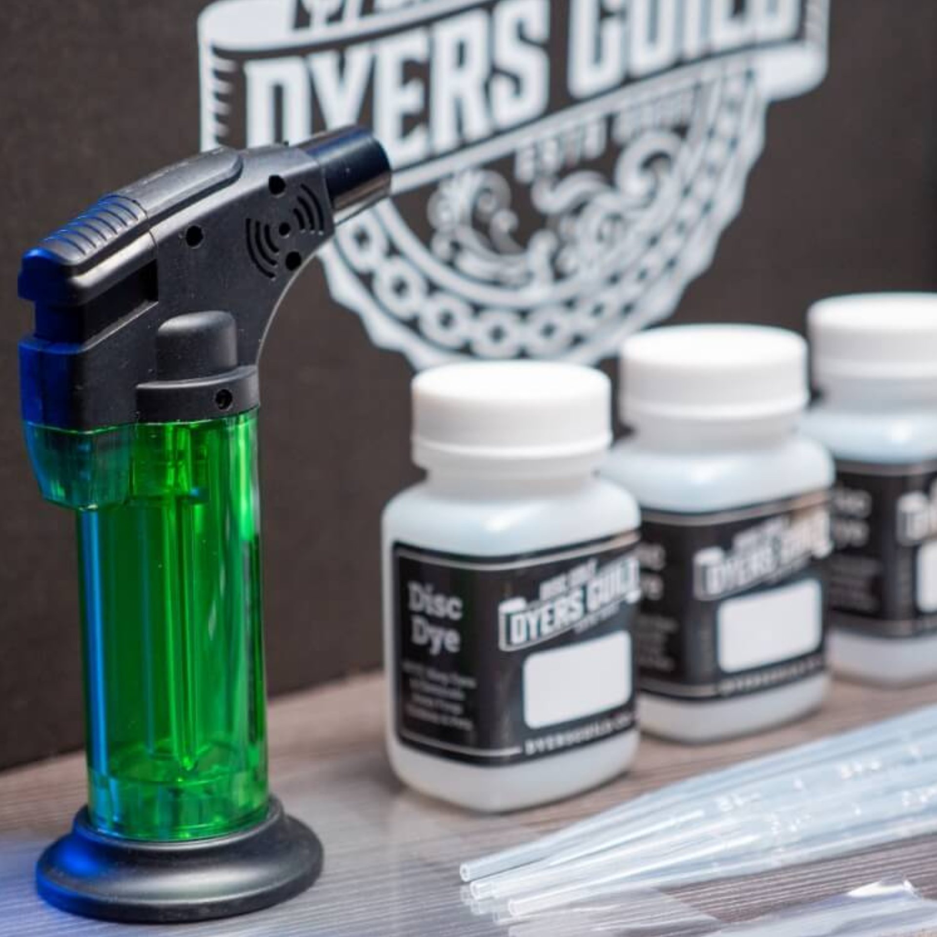 Disc Golf Dyers Guild – Starter Disc Dyeing Kit – Titanium