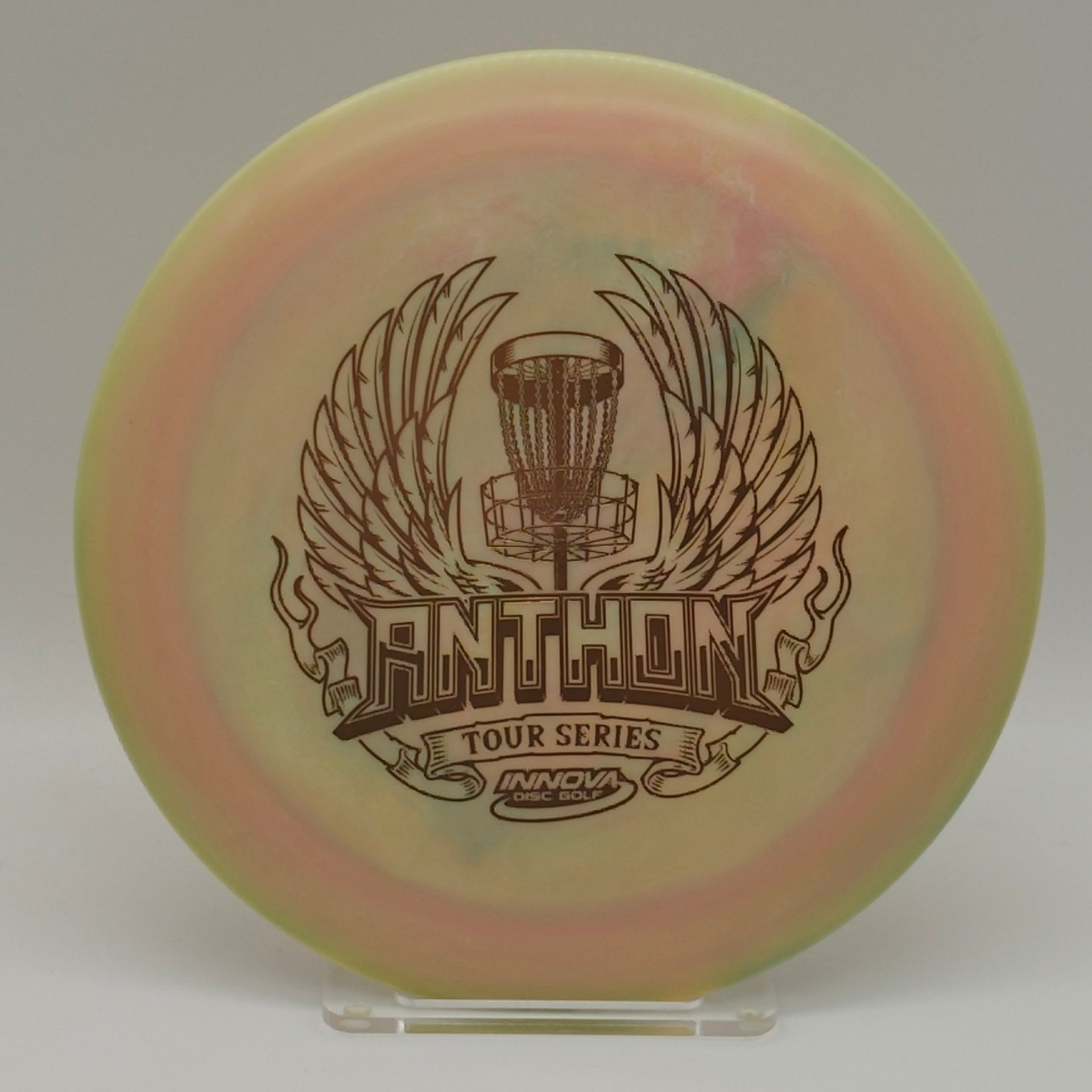 Innova Josh Anthon Tour Series Swirly Star Boss Orange Yellow – 174g