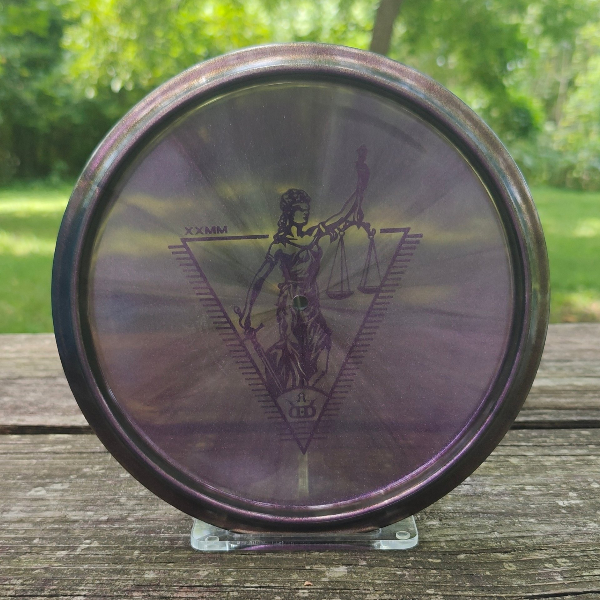 2020 Lady Justice Dynamic Discs Lucid Glimmer Justice - 177g