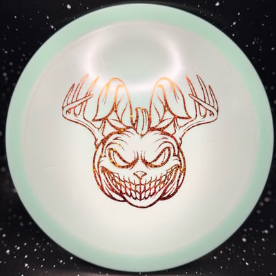 Mint discs Halloween jackalope 8/5/-2/1. 156g