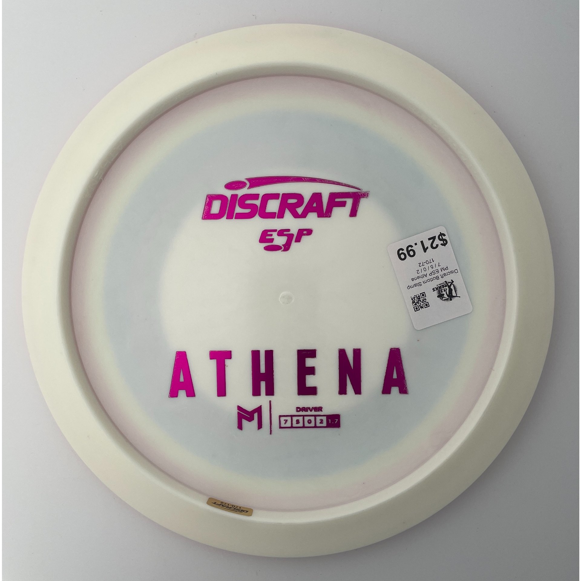 Discraft Paul McBeth ESP Athena Spin Dye 172g