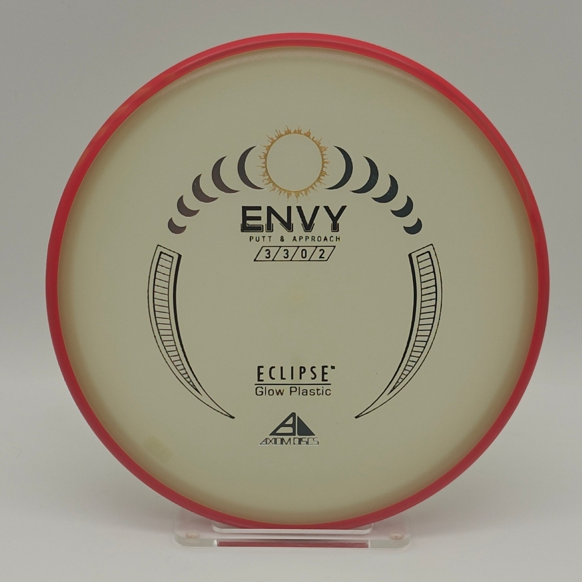 Axiom Eclipse 2.0 Glow Envy Red Rim – 176g