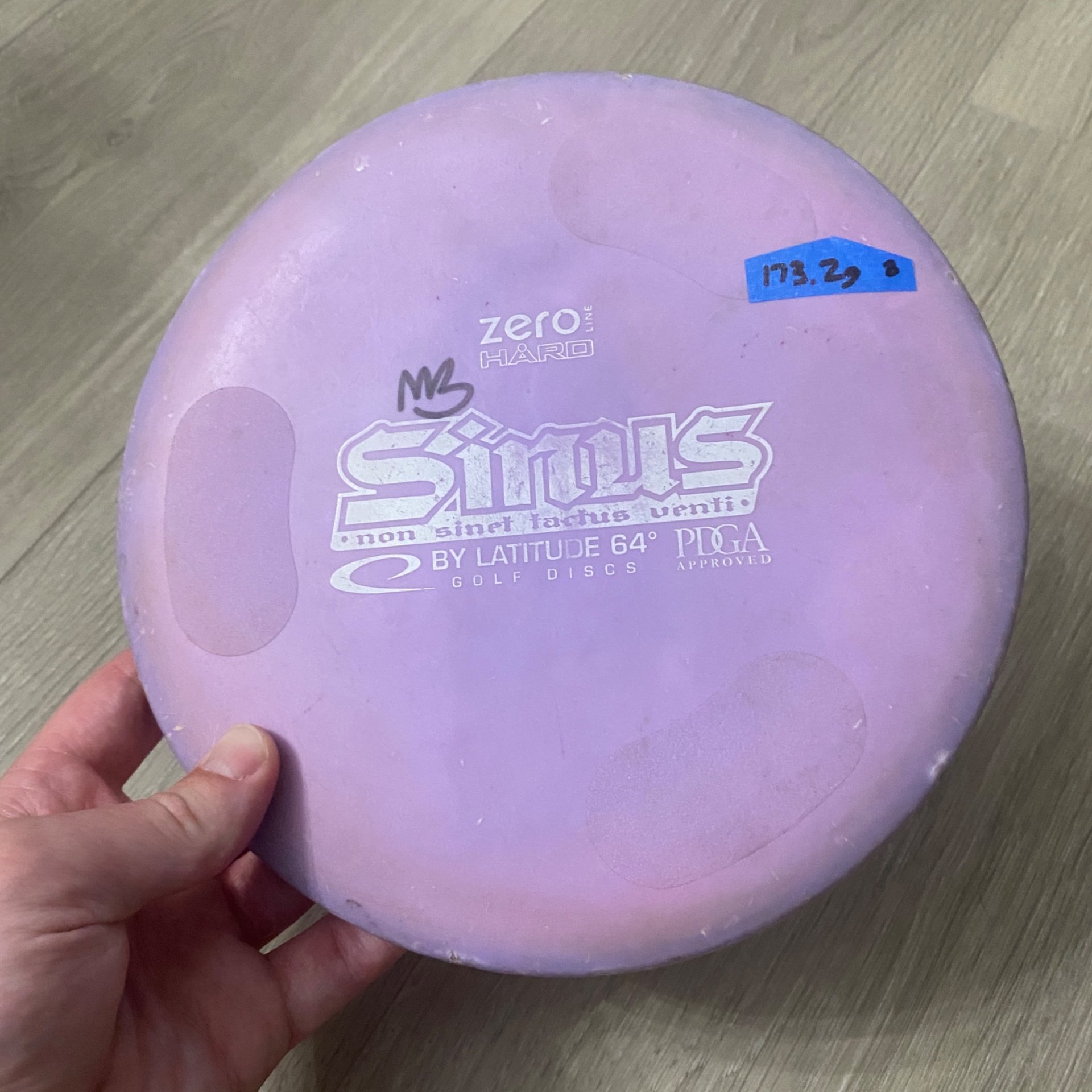Latitude 64 Zero Hard Sinus (with grip pads!)