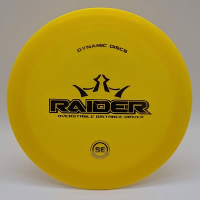 Dynamic Discs Special Edition Fusion Raider Yellow - 176g NEW