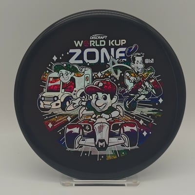 Discraft 2026 Worlds World Kup Midnight ESP Zone Rainbow Sparkle Stars – 176g