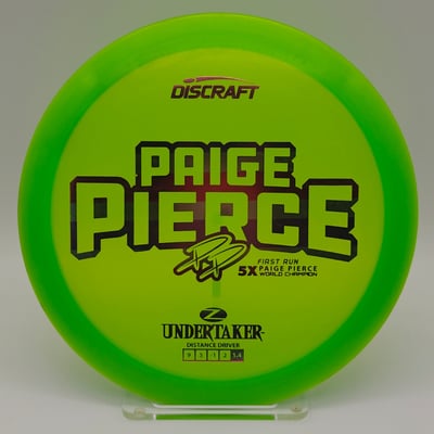 Used Discraft Paige Pierce 5X First Run Z Undertaker 2020 - 172g ink