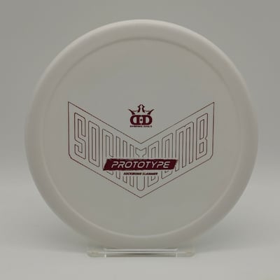 Dynamic Discs Ricky Wysocki Prototype Sockibomb Slammer White Red Stamp – 175g