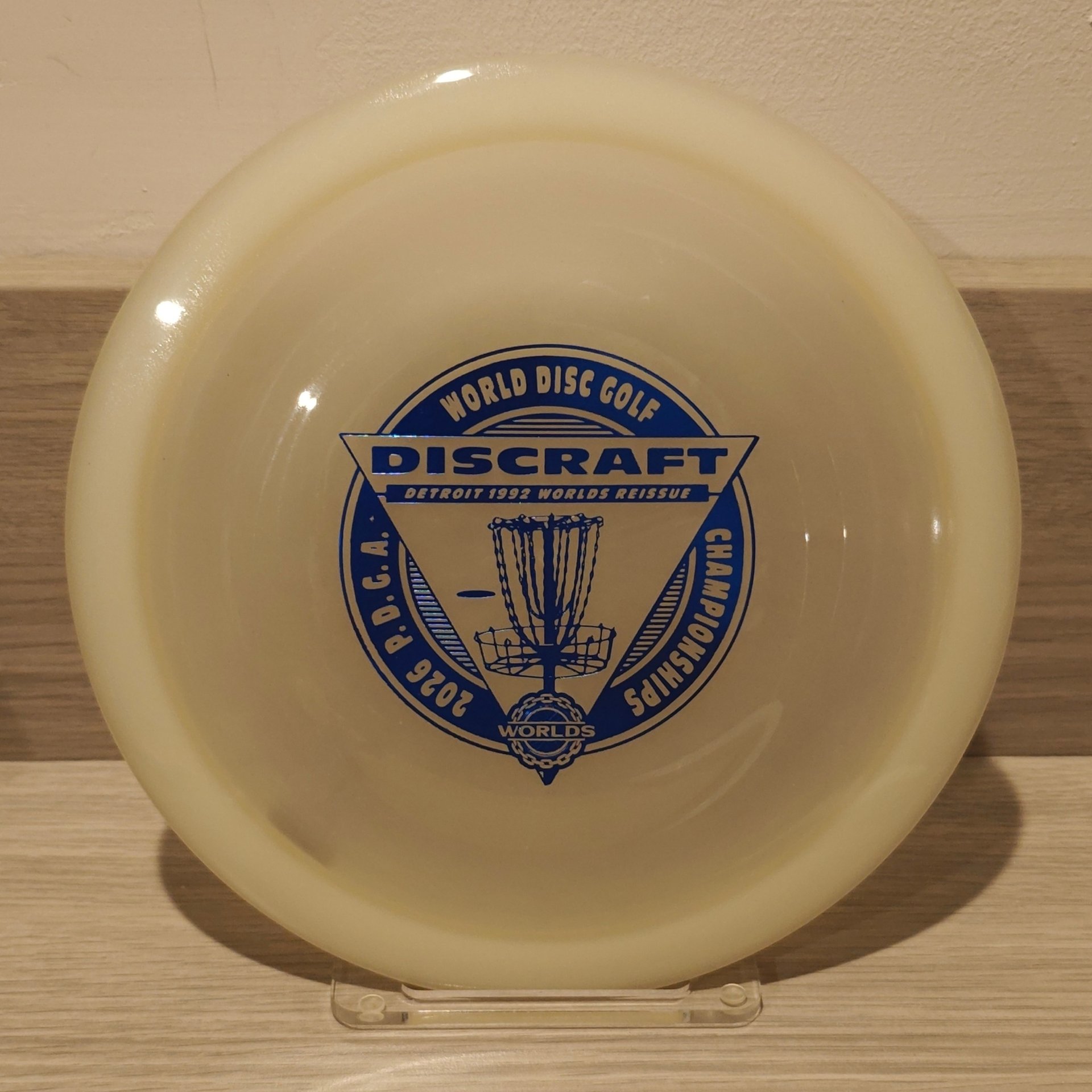 Discraft 2026 Worlds Z Glo Slipstream GT Detroit 1992 Reissue - 176g