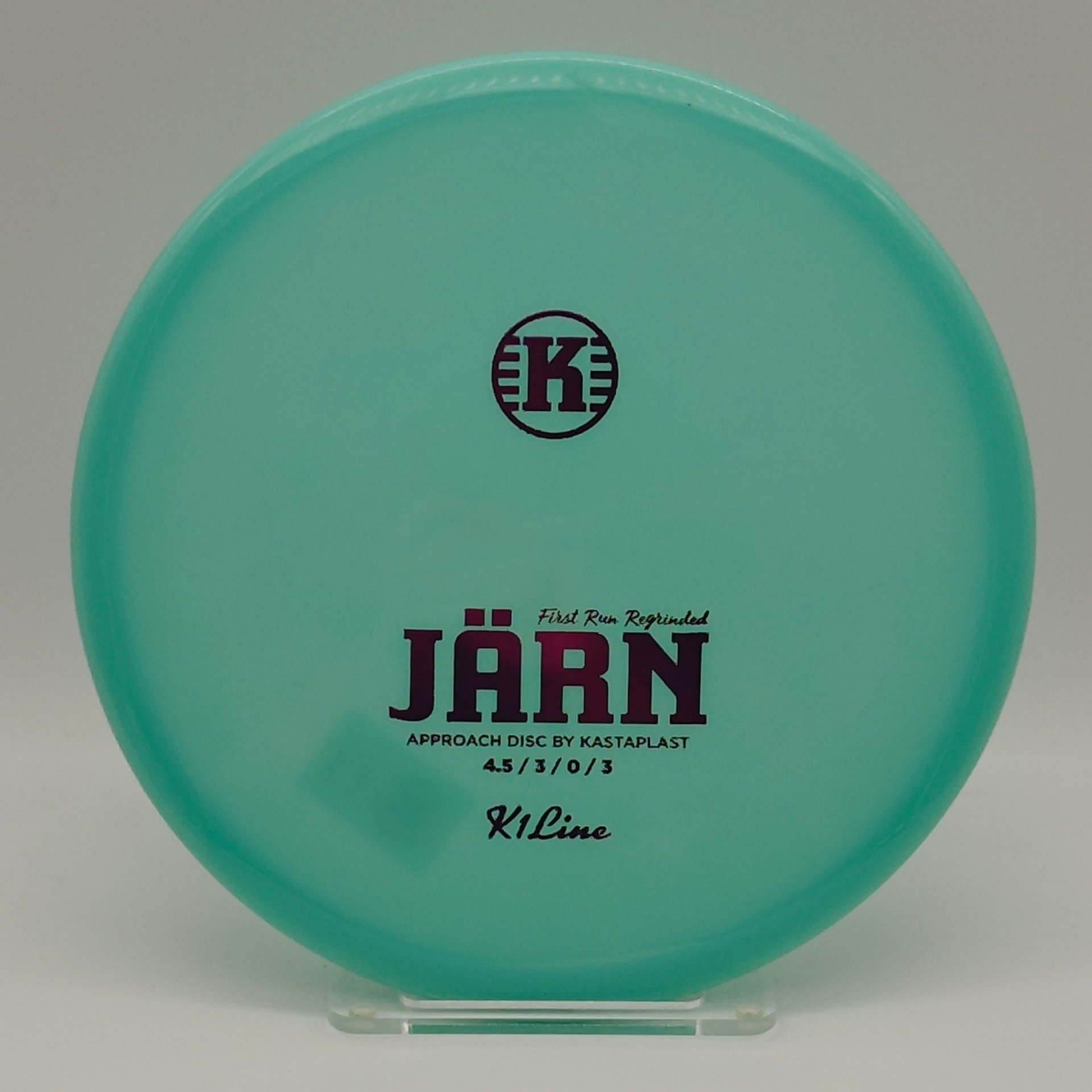 Kastaplast 2022 First Run Regrinded K1 Jarn Mint Blue – 175g