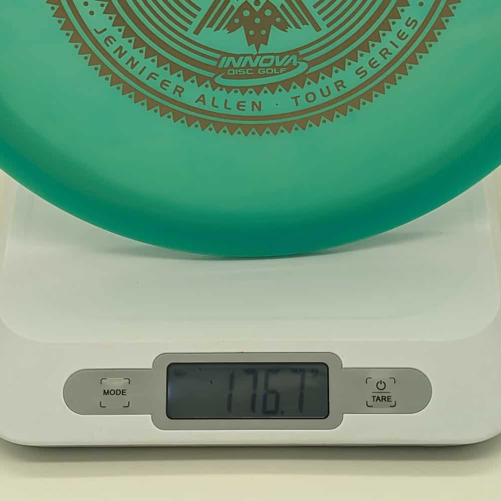 New 2018 Jennifer Allen Blue Color Glow Champion Teebird - 177g