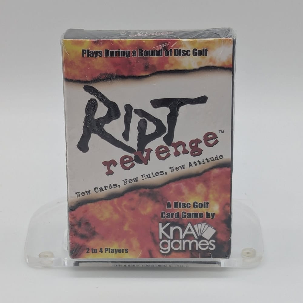 Ript Revenge Disc Golf Card Game - Unopened