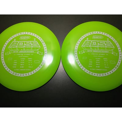 2x new 10th anniversary Star Boss 171 172 grams Innova disc golf bright green
