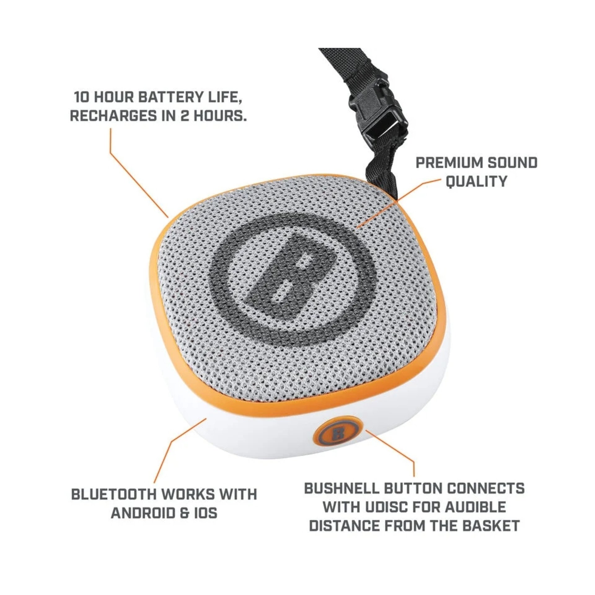 Bushnell Disc Jockey Bluetooth Speaker