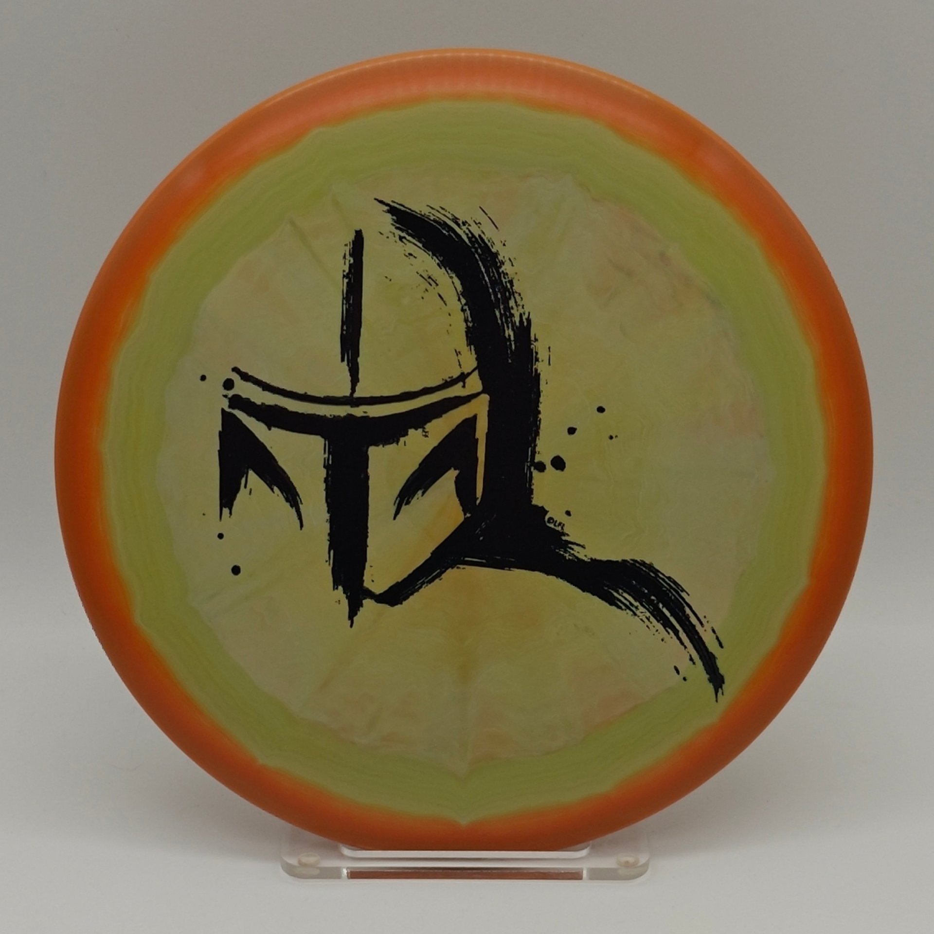 Discraft Star Wars Mandalorian Brush Stroke ESP Buzzz Orange Green Swirl – 181g
