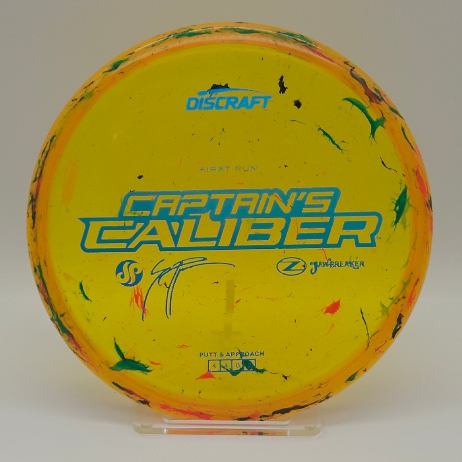 Discraft First Run Captain's Caliber Z Jawbreaker – 178g