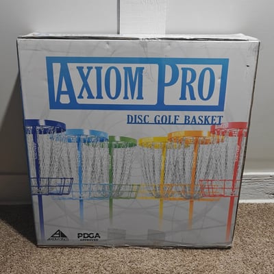 Axiom Pro HD 24 Chain Disc Golf Basket Red - NEW