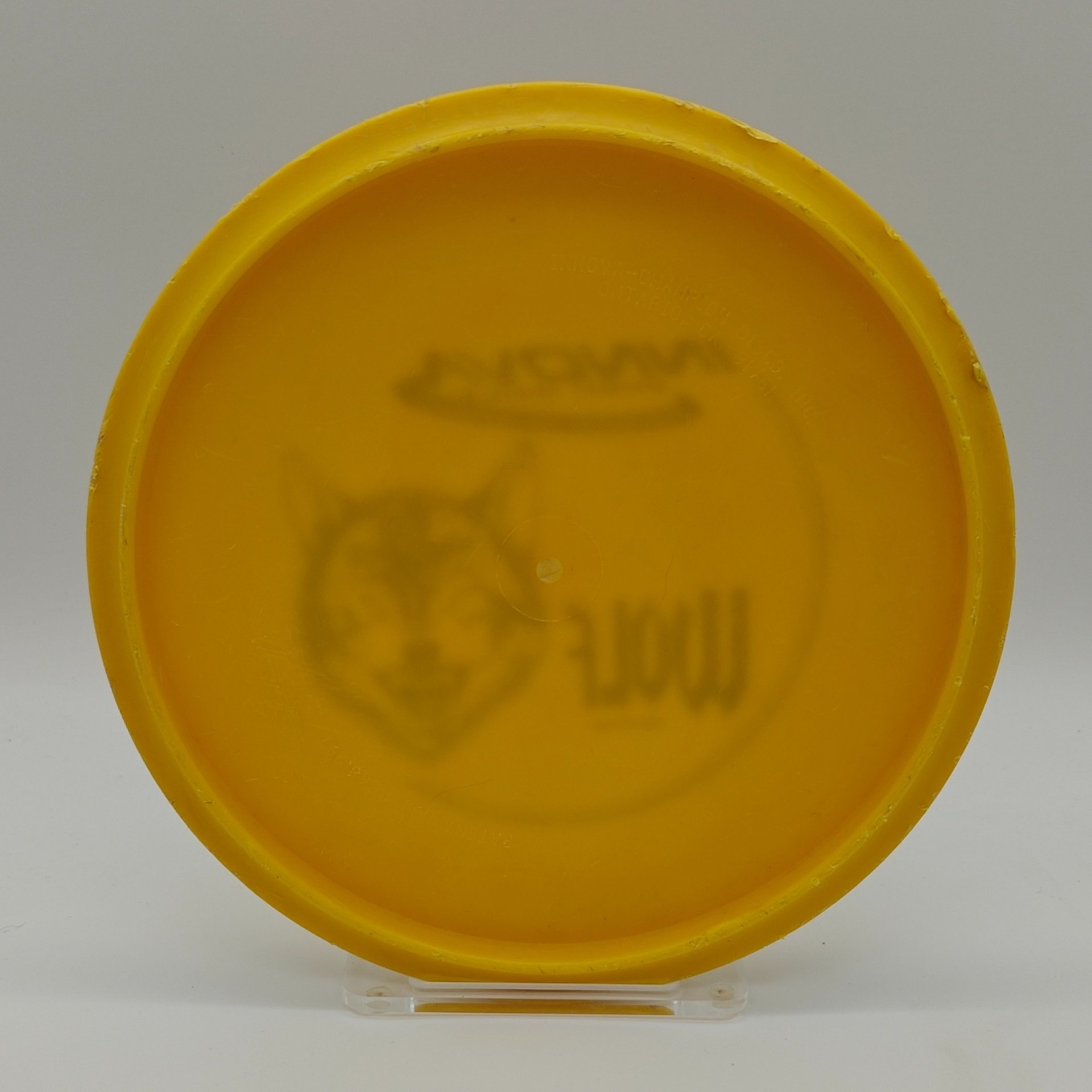 Used Innova PFN DX Wolf 150 Class Yellow Black Stamp - 150g